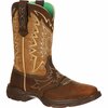 Durango Lady Rebel by Let Love Fly Western Boot, NICOTINE/BROWN, M, Size 8.5 RD4424